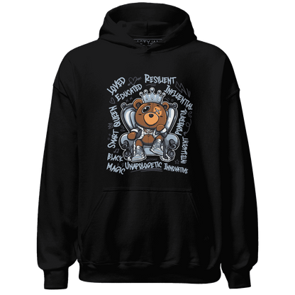Mid Diffused Blue Grey 1s Hoodie Match BER Self Definition - NastyJamz