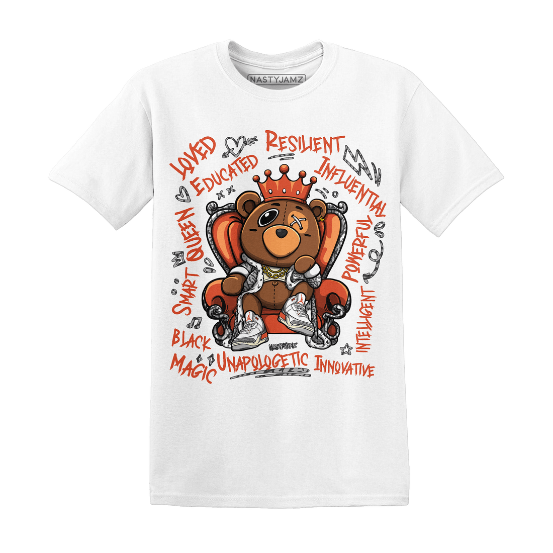 Georgia Peach 3s T Shirt Match BER Self Definition - NastyJamz
