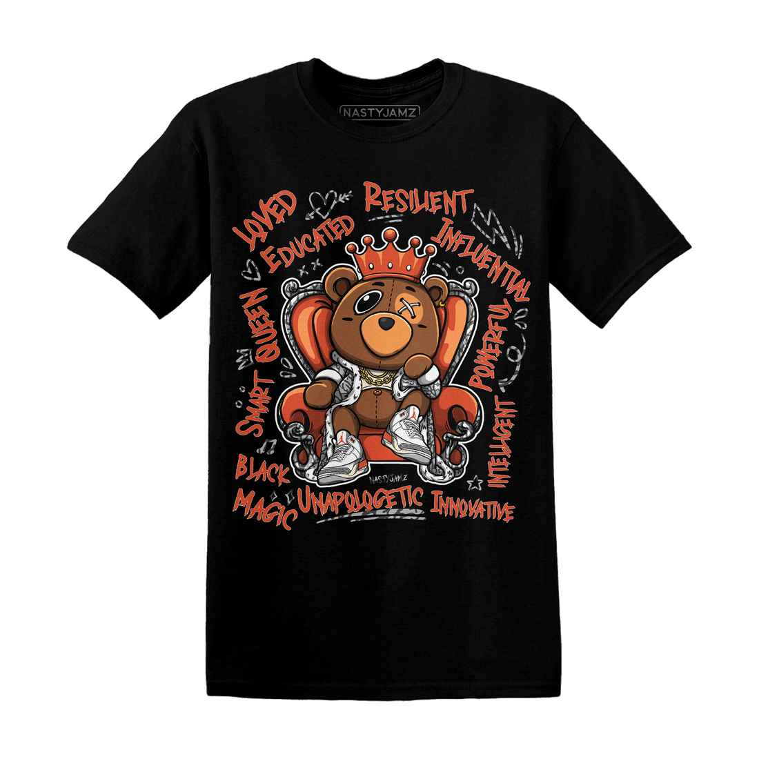 Georgia Peach 3s T Shirt Match BER Self Definition - NastyJamz