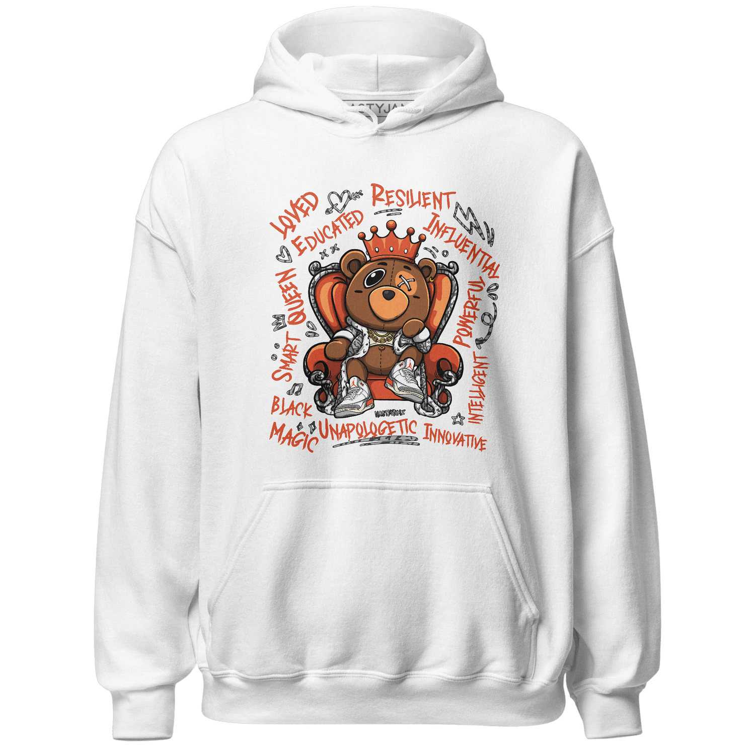 Georgia Peach 3s Hoodie Match BER Self Definition - NastyJamz