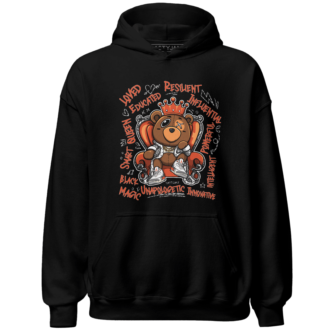 Georgia Peach 3s Hoodie Match BER Self Definition - NastyJamz