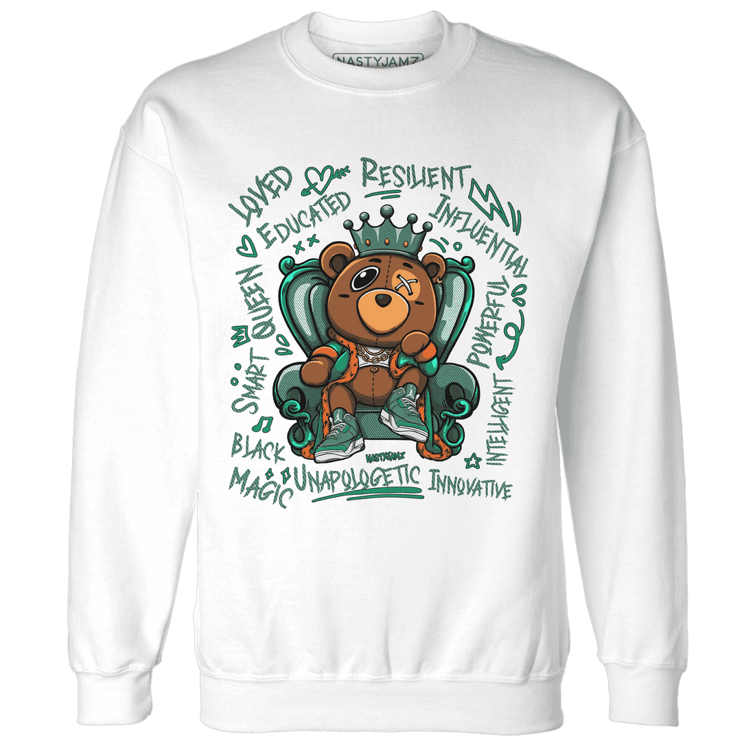 Nina CN Abney 3s Sweatshirt Match BER Self Definition - NastyJamz