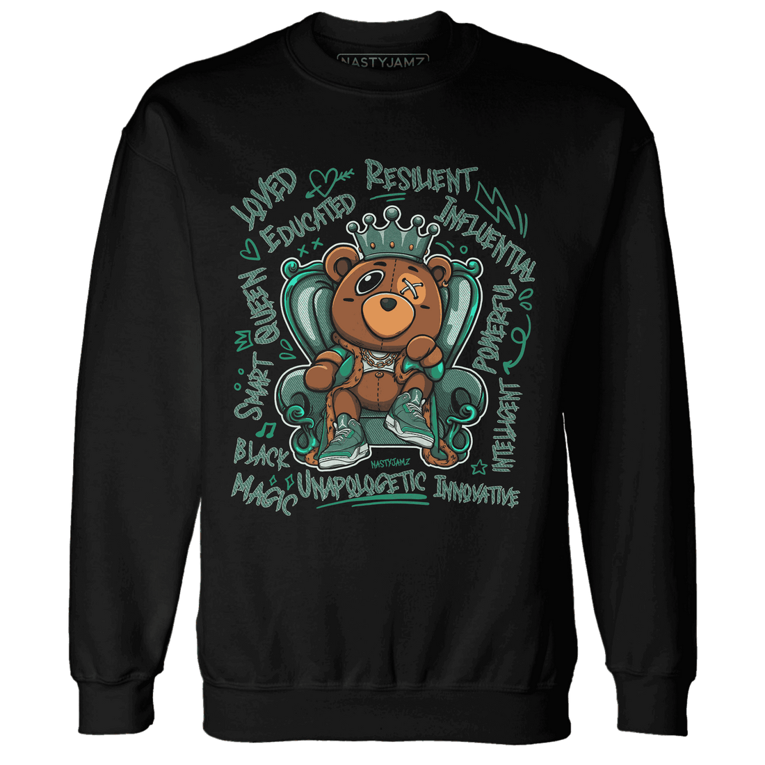 Nina CN Abney 3s Sweatshirt Match BER Self Definition - NastyJamz
