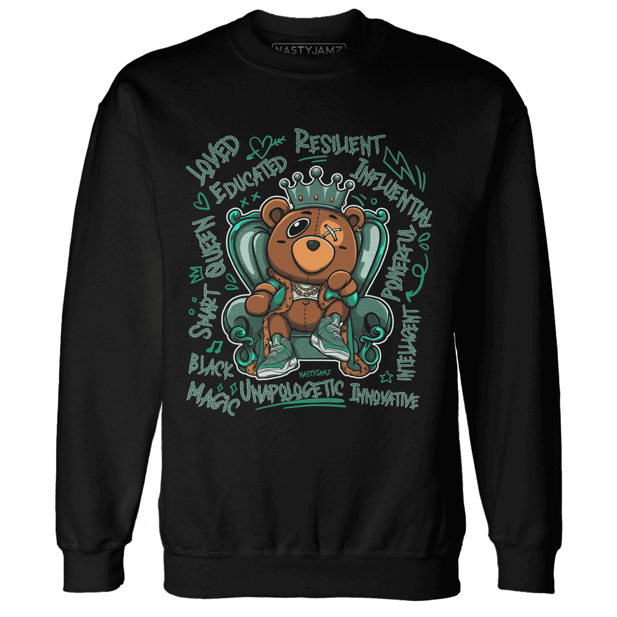 Nina CN Abney 3s Sweatshirt Match BER Self Definition - NastyJamz