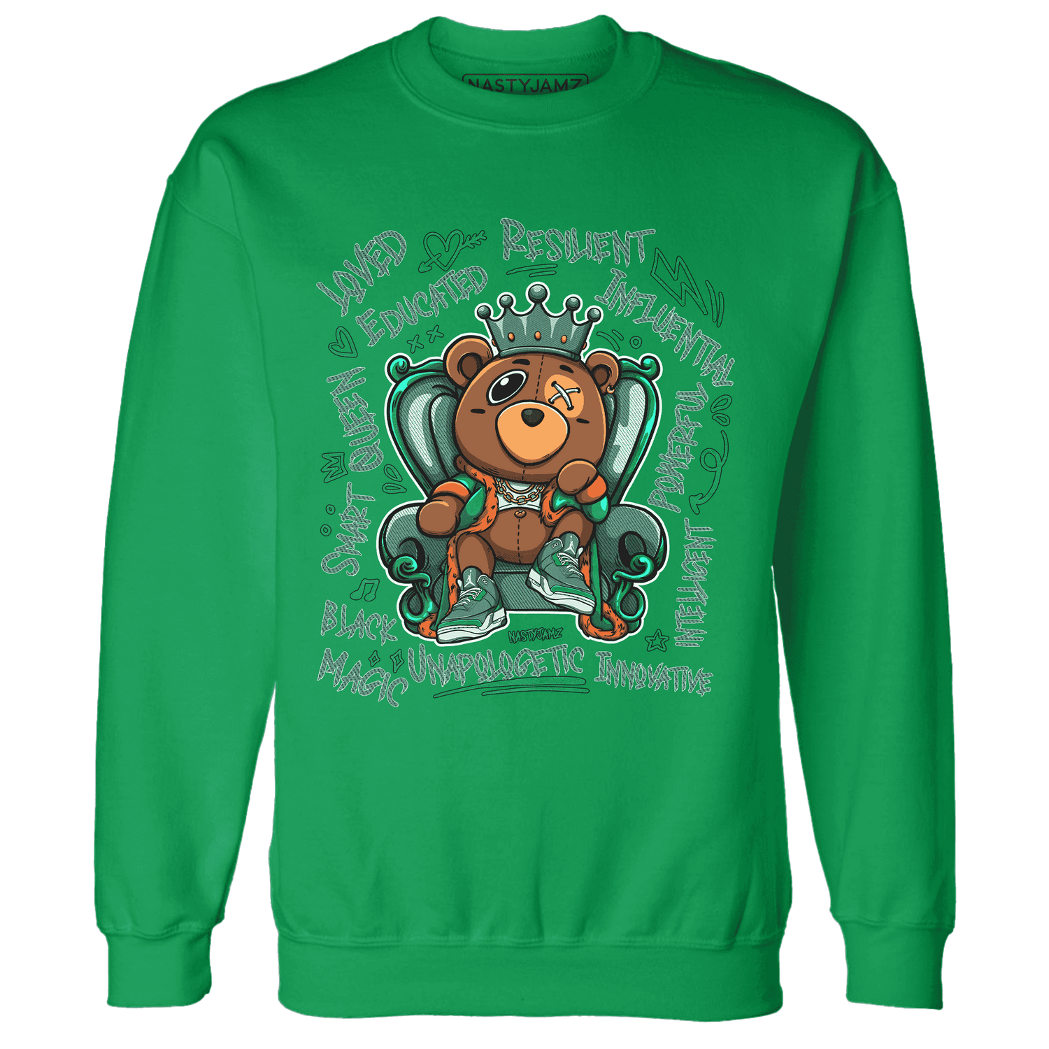Nina CN Abney 3s Sweatshirt Match BER Self Definition - NastyJamz
