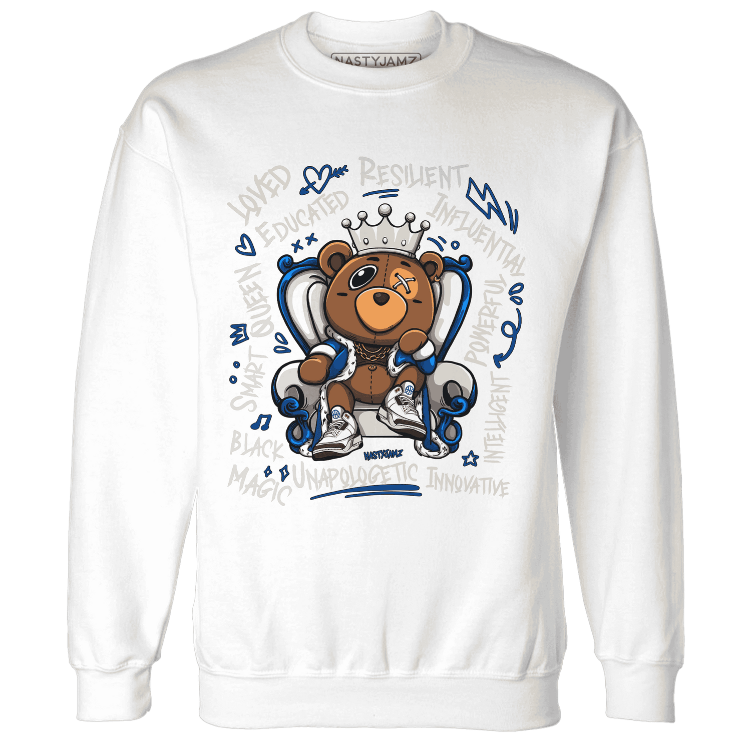 Quaiii 54 3s Sweatshirt Match BER Self Definition - NastyJamz