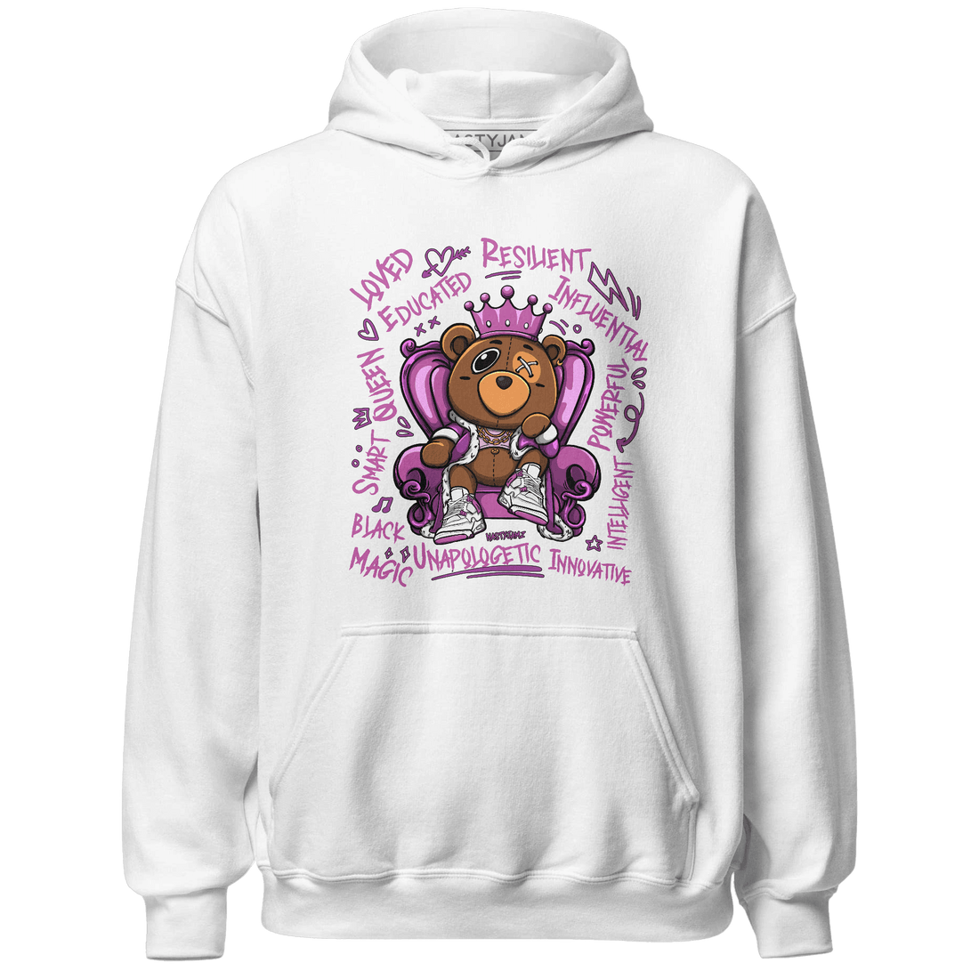 GS Hyper Violet 4s Hoodie Match BER Self Definition - NastyJamz