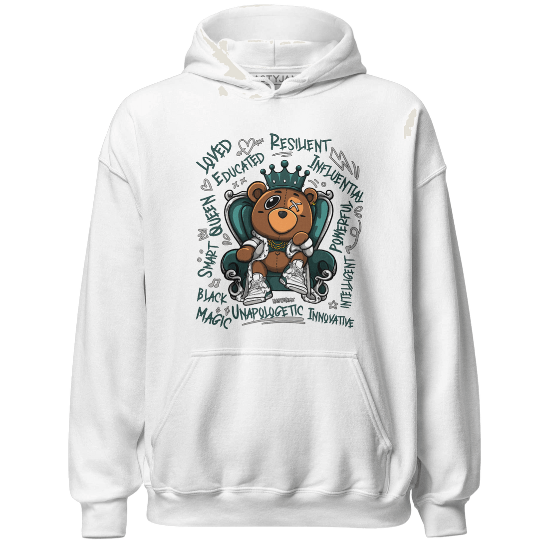 Oxidized Green 4s Hoodie Match BER Self Definition - NastyJamz