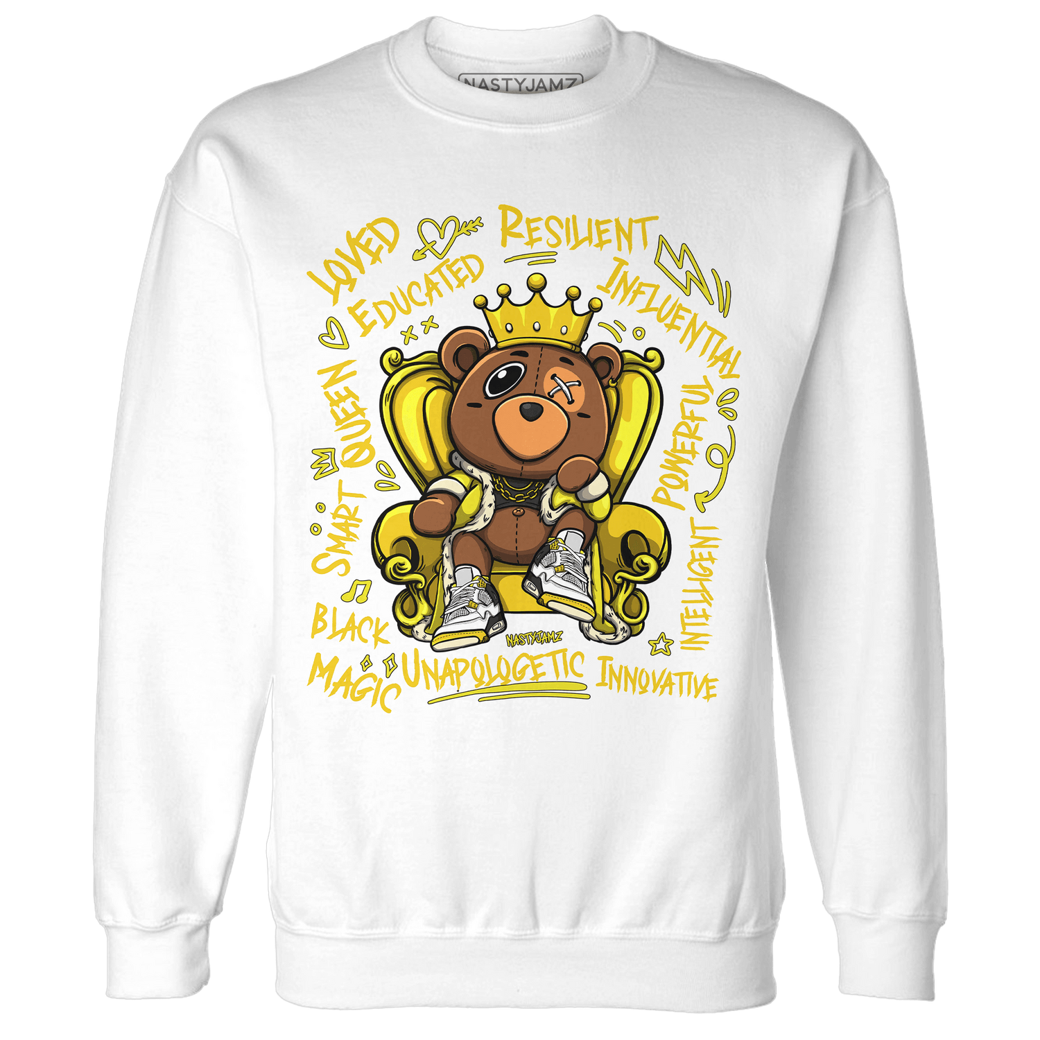 Vivid Sulfur 4s Sweatshirt Match BER Self Definition - NastyJamz