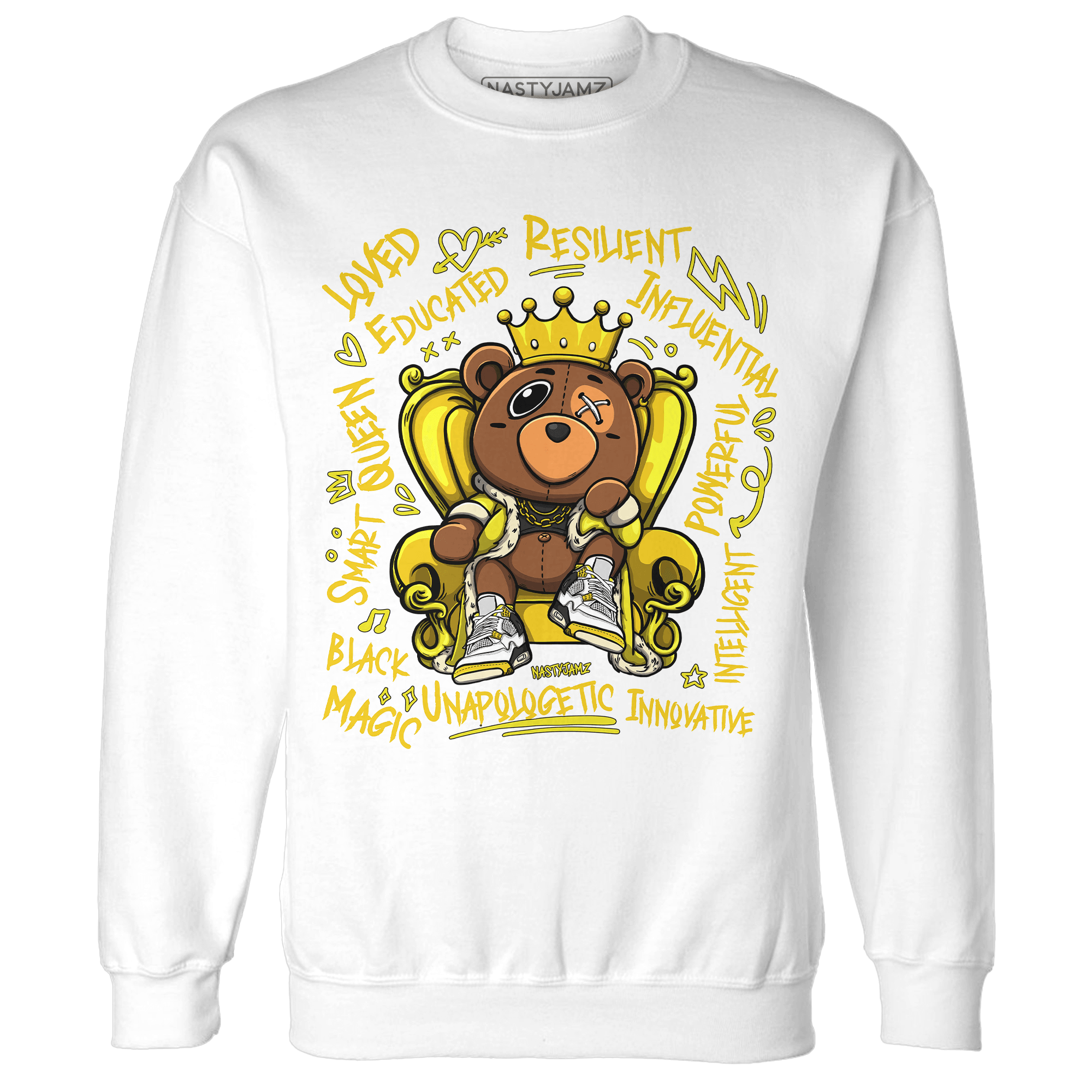 Vivid Sulfur 4s Sweatshirt Match BER Self Definition - NastyJamz