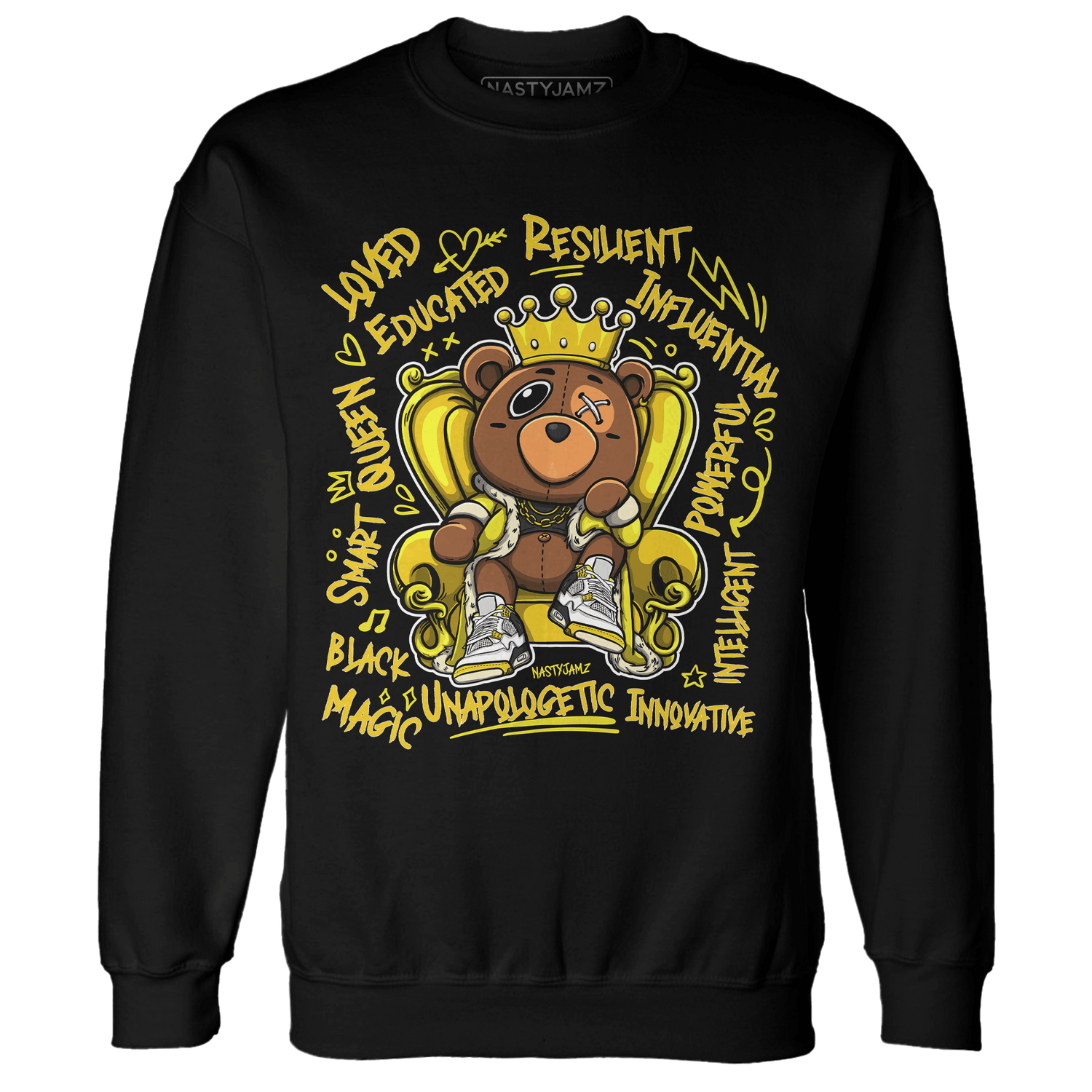 Vivid Sulfur 4s Sweatshirt Match BER Self Definition - NastyJamz