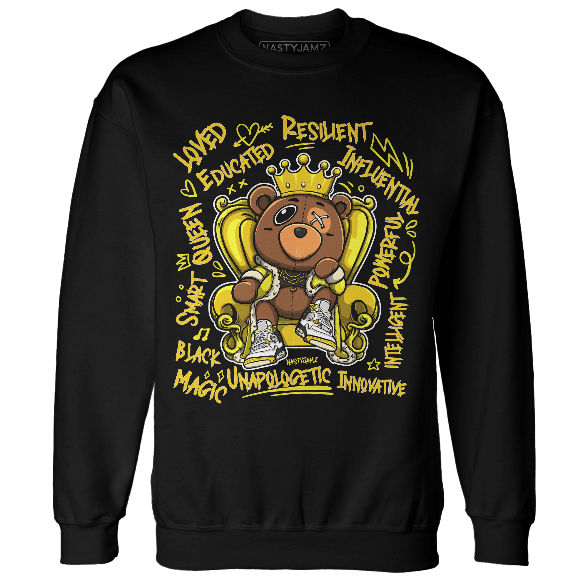 Vivid Sulfur 4s Sweatshirt Match BER Self Definition - NastyJamz