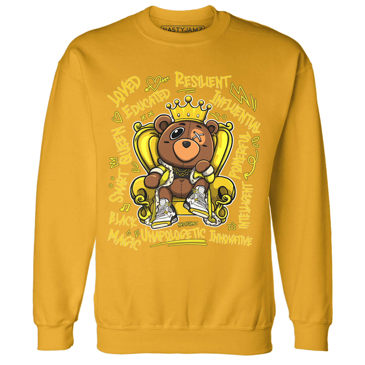 Vivid Sulfur 4s Sweatshirt Match BER Self Definition - NastyJamz