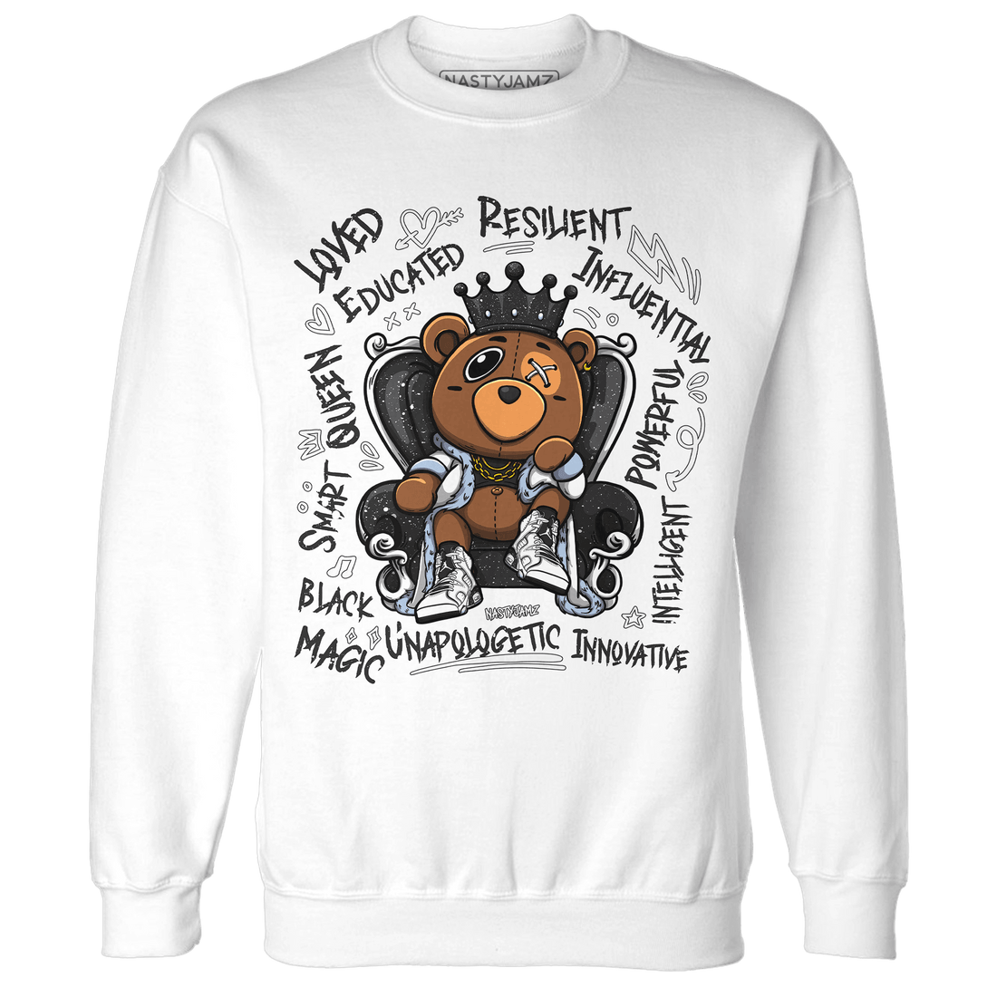 Reverse Oreo 6s Sweatshirt Match BER Self Definition - NastyJamz