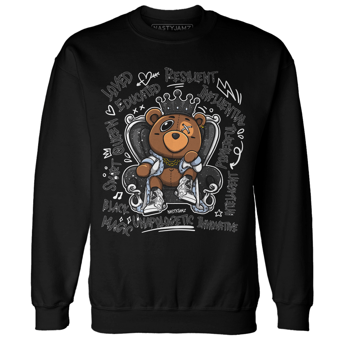 Reverse Oreo 6s Sweatshirt Match BER Self Definition - NastyJamz