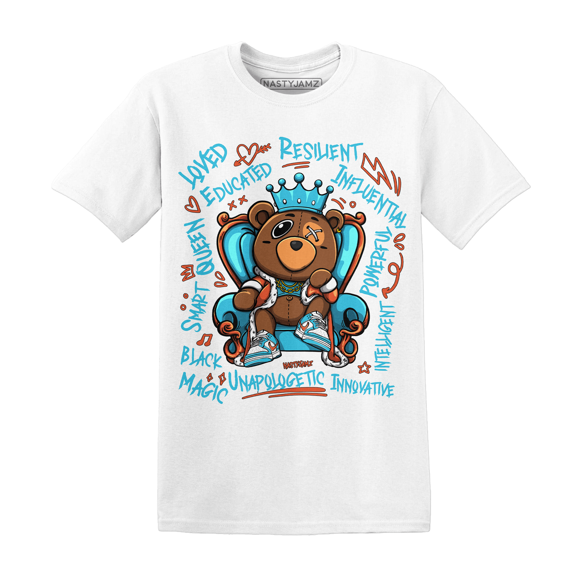 Dunk Low Dolphins T Shirt Match BER Self Definition - NastyJamz