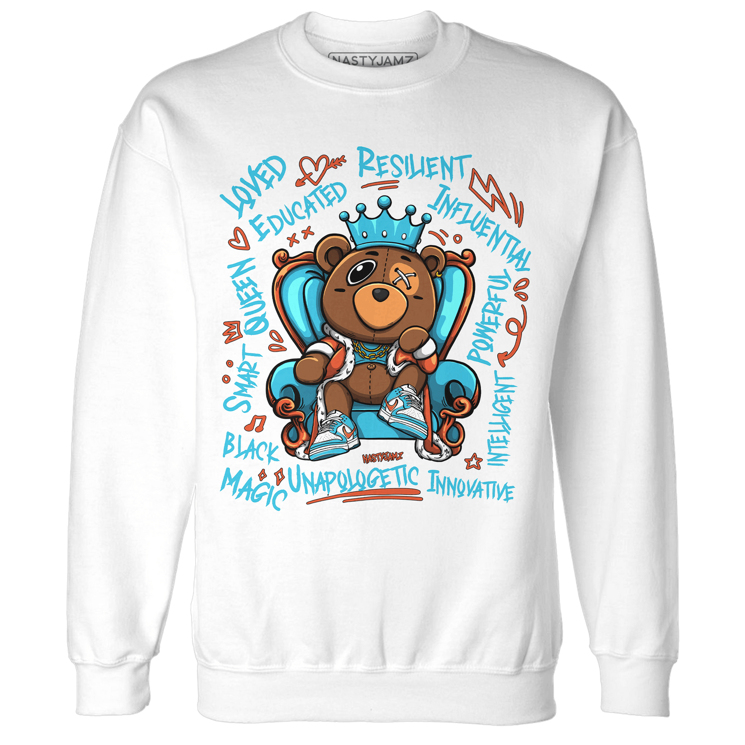 Dunk Low Dolphins Sweatshirt Match BER Self Definition - NastyJamz