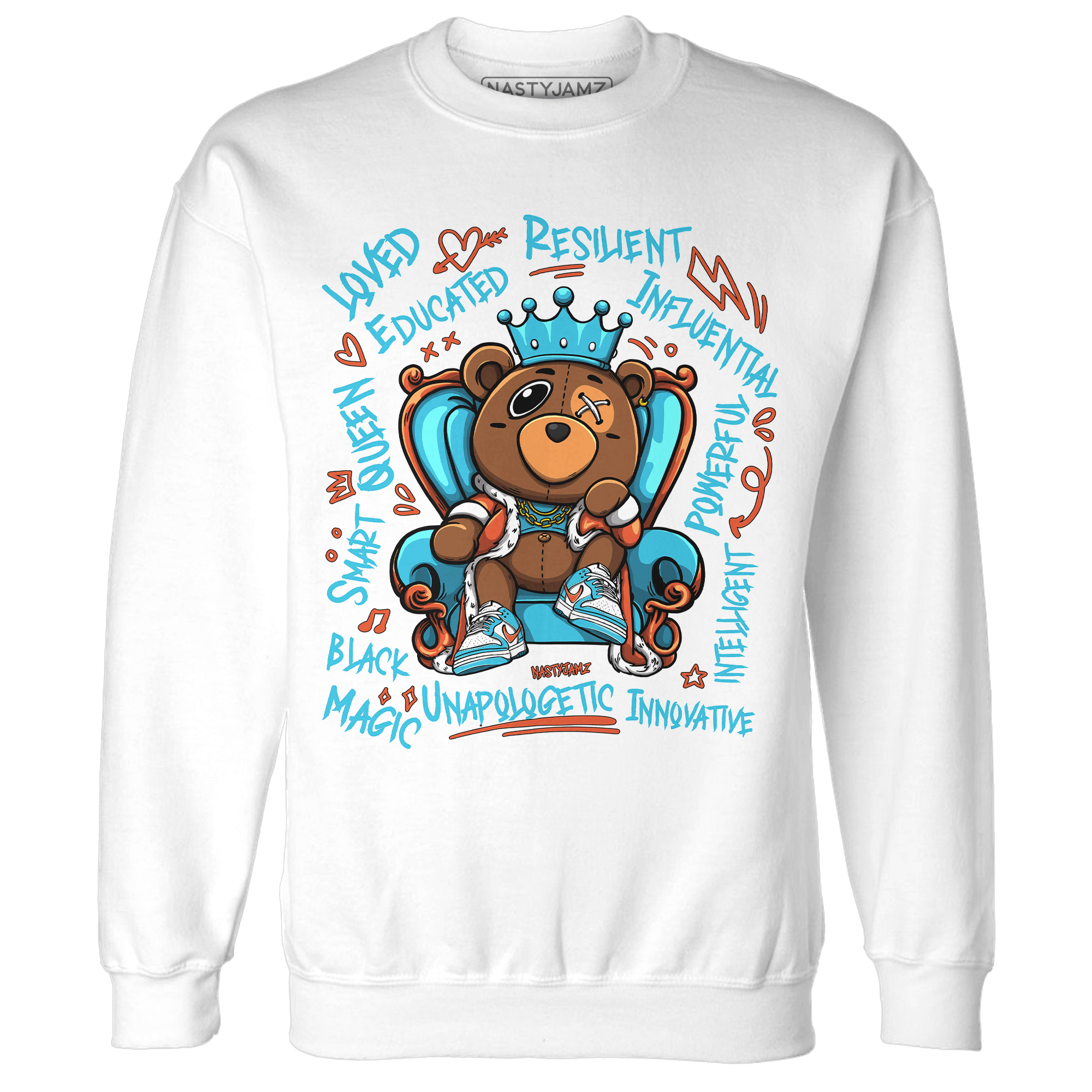 Dunk Low Dolphins Sweatshirt Match BER Self Definition - NastyJamz