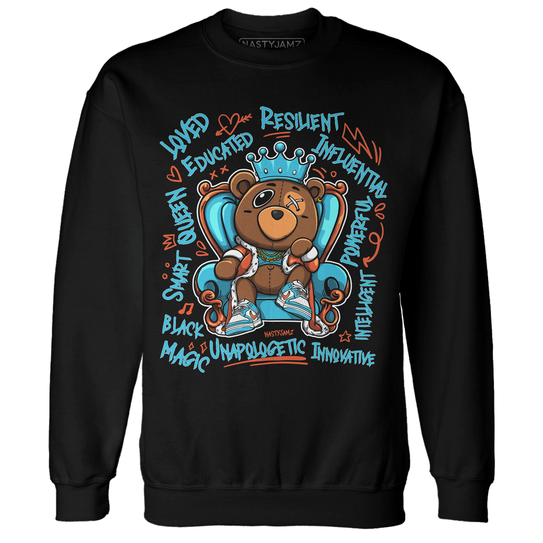 Dunk Low Dolphins Sweatshirt Match BER Self Definition - NastyJamz