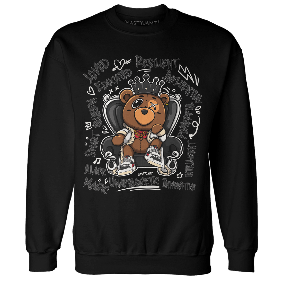 Jumman Jack Universityy Red Sweatshirt Match BER Self Definition - NastyJamz