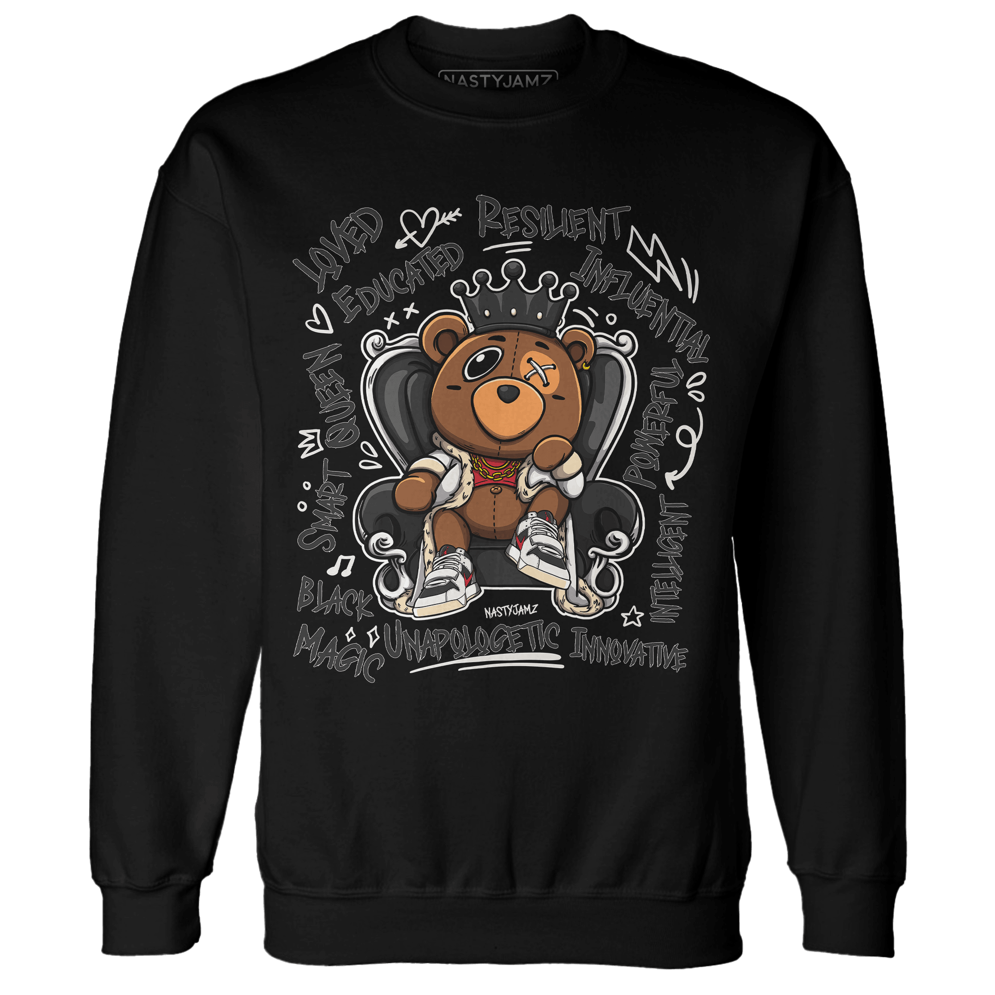Jumman Jack Universityy Red Sweatshirt Match BER Self Definition - NastyJamz