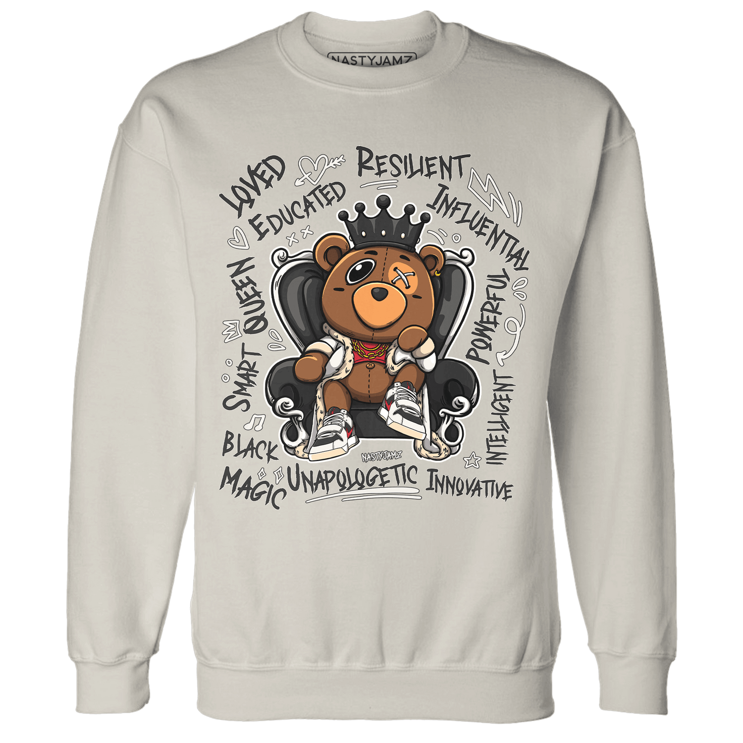 Jumman Jack Universityy Red Sweatshirt Match BER Self Definition - NastyJamz