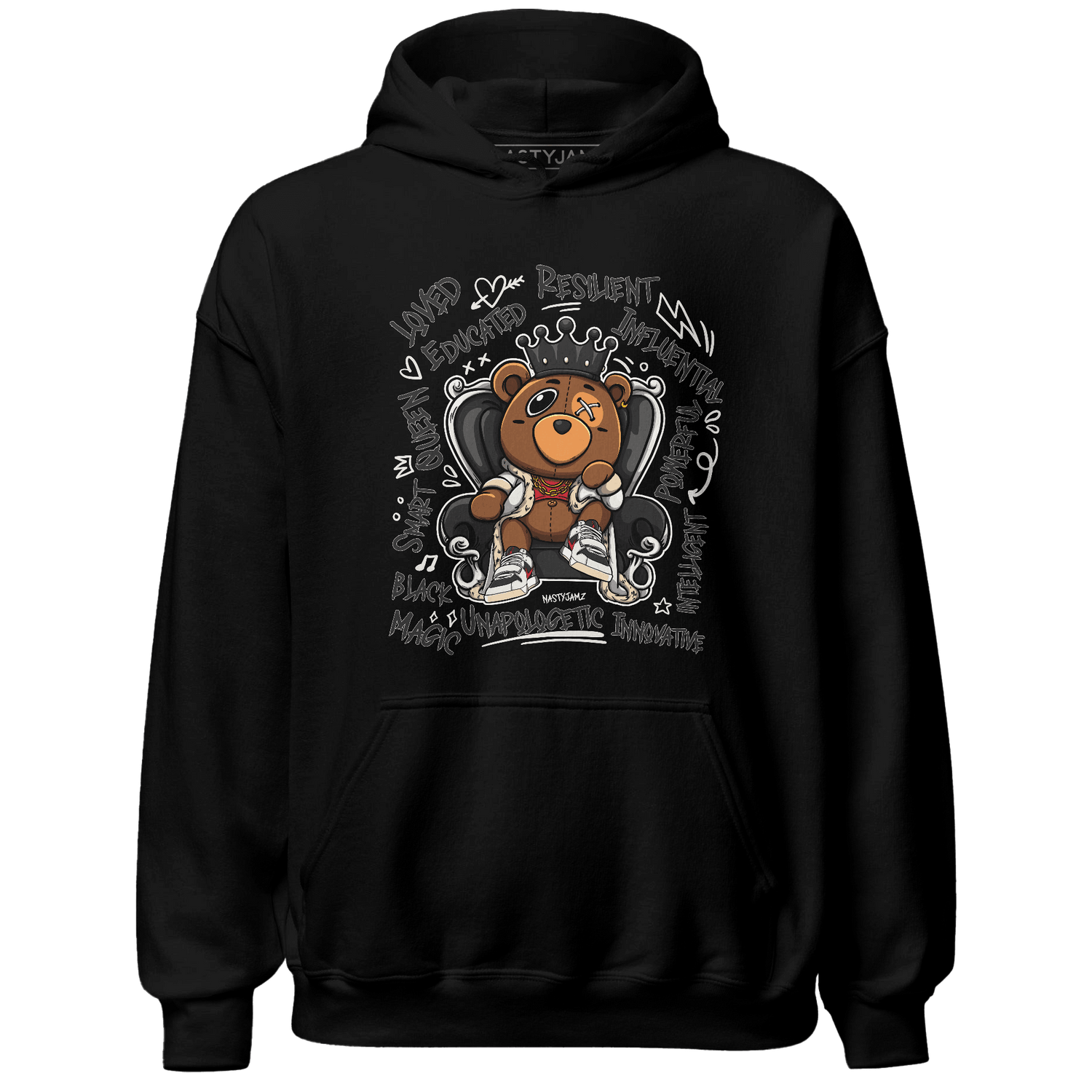 Jumman Jack Universityy Red Hoodie Match BER Self Definition - NastyJamz