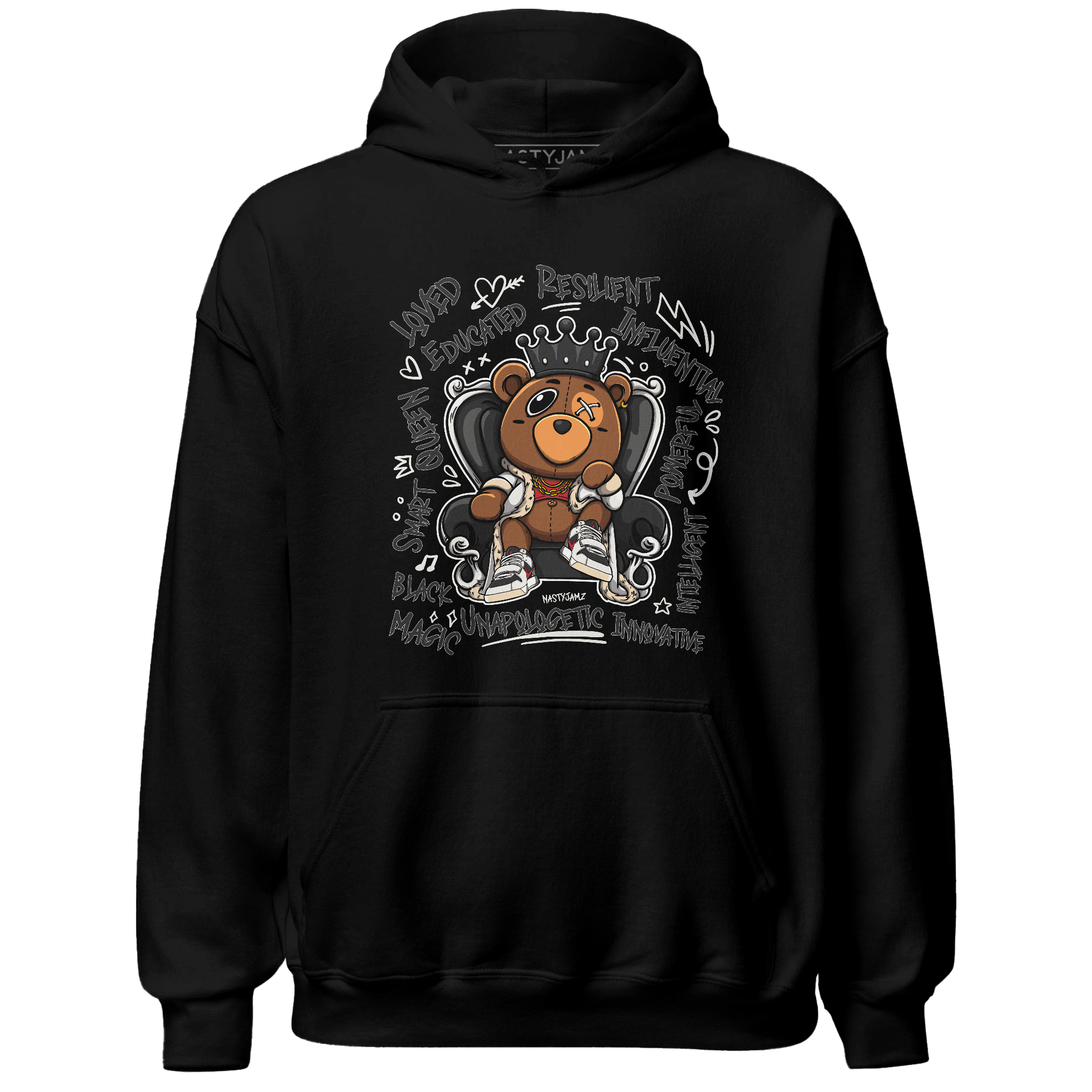 Jumman Jack Universityy Red Hoodie Match BER Self Definition - NastyJamz