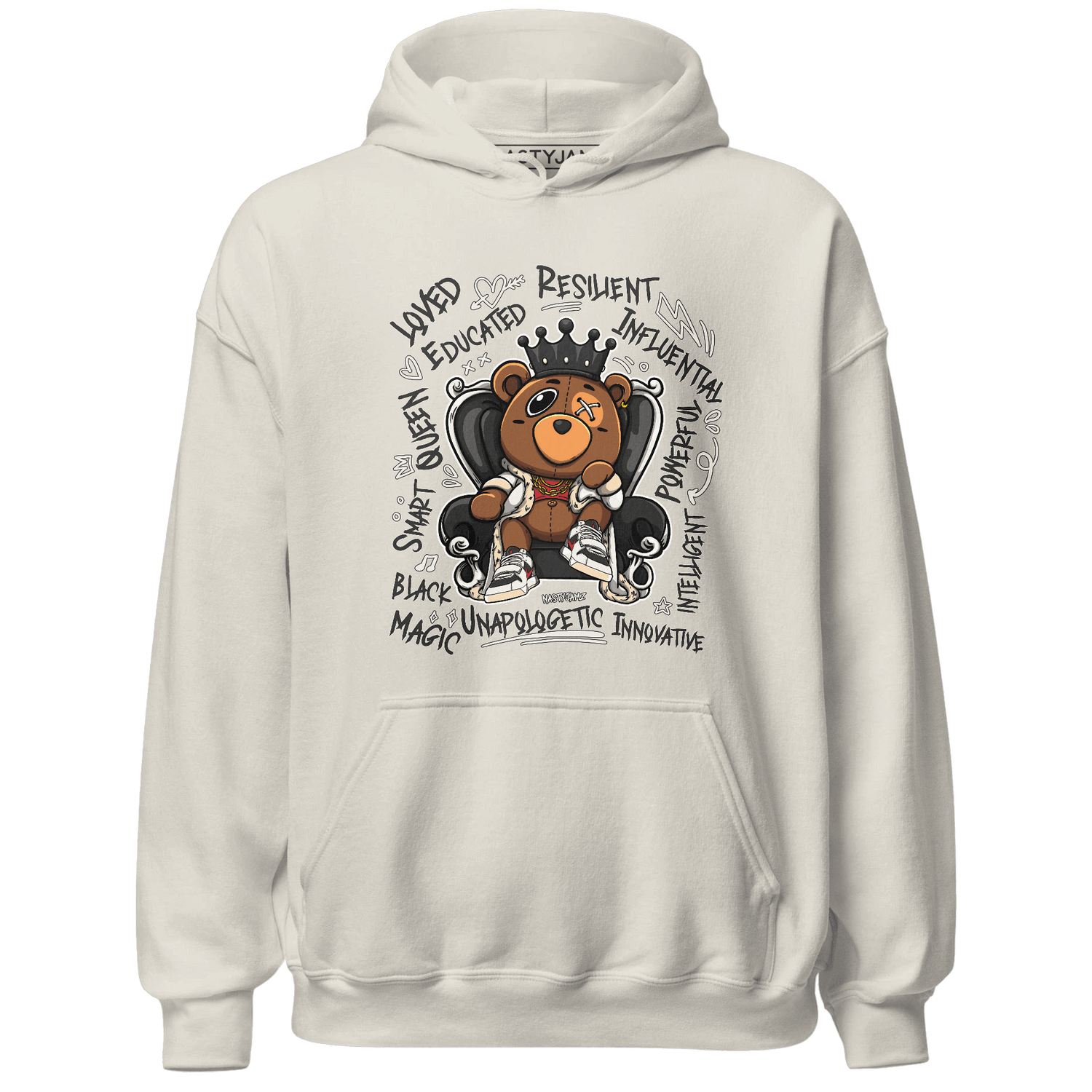 Jumman Jack Universityy Red Hoodie Match BER Self Definition - NastyJamz