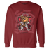 Cherry 12s Sweatshirt Match BER Self Definition - NastyJamz