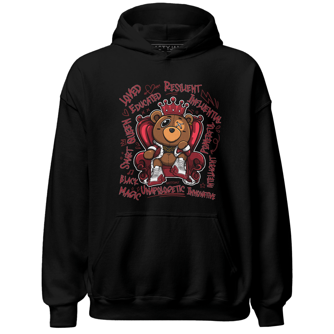 Cherry 12s Hoodie Match BER Self Definition - NastyJamz
