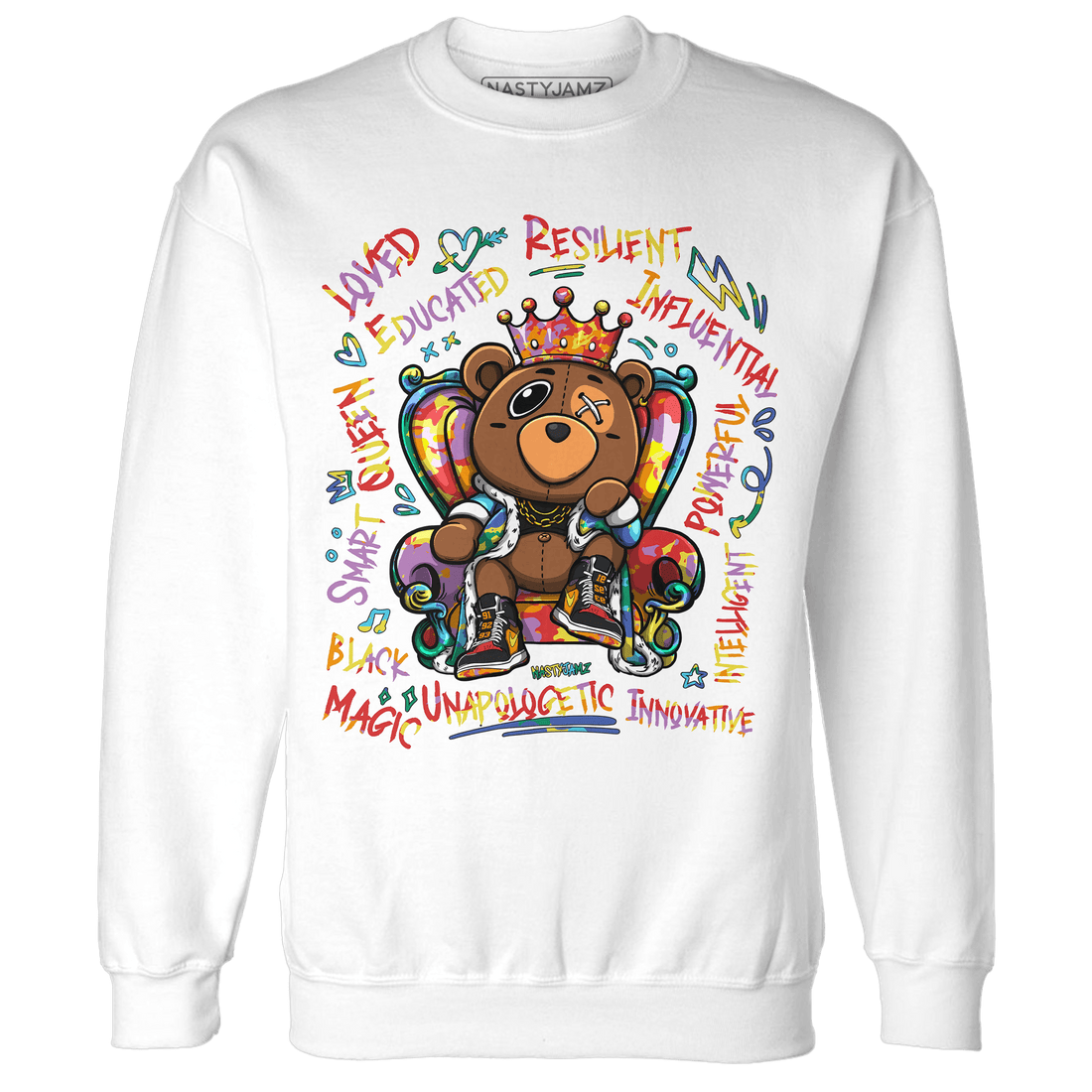 Mid GS Six Championships 1s Sweatshirt Match BER Self Definition - NastyJamz
