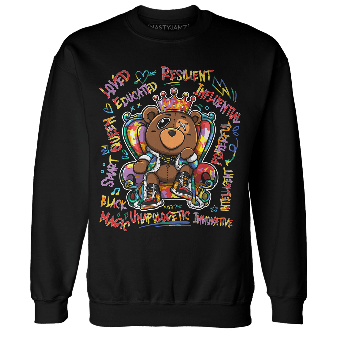 Mid GS Six Championships 1s Sweatshirt Match BER Self Definition - NastyJamz