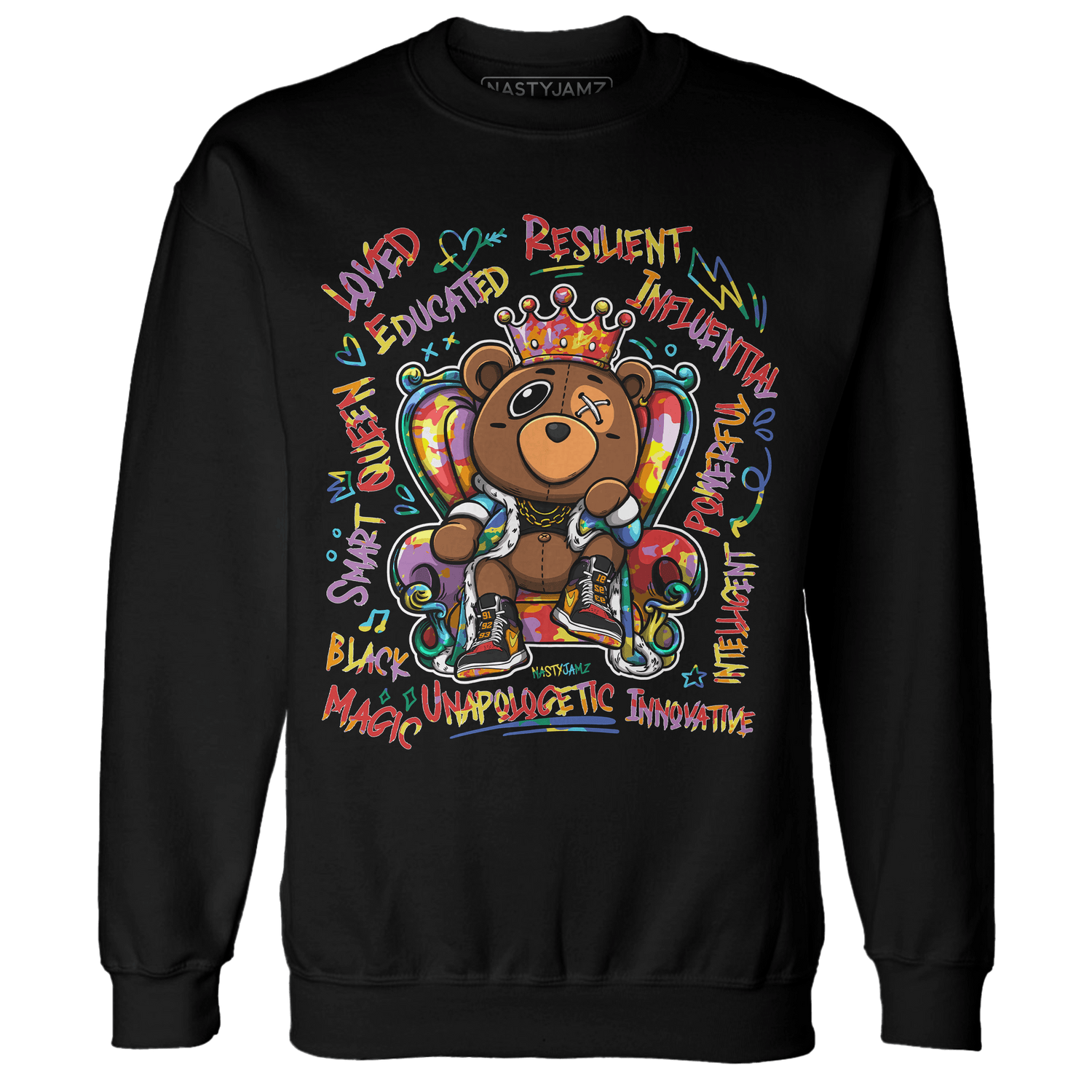 Mid GS Six Championships 1s Sweatshirt Match BER Self Definition - NastyJamz