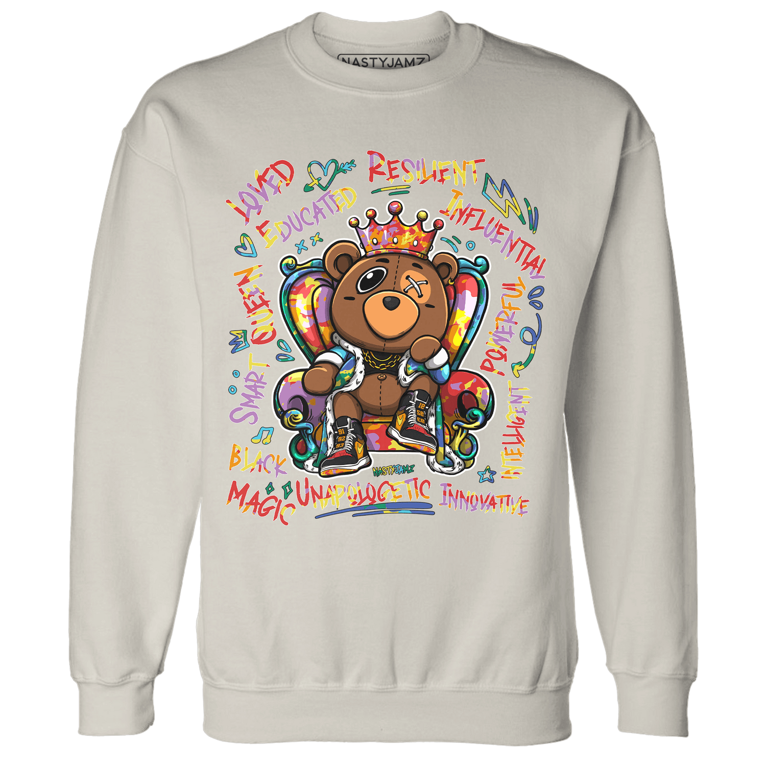 Mid GS Six Championships 1s Sweatshirt Match BER Self Definition - NastyJamz