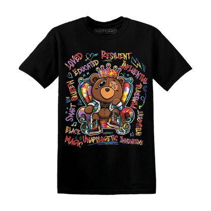 Jordan 1 Mid GS Six Championships T Shirt Match BER Self Definition - NastyJamz