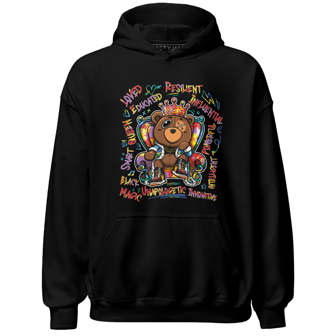 Mid GS Six Championships 1s Hoodie Match BER Self Definition - NastyJamz