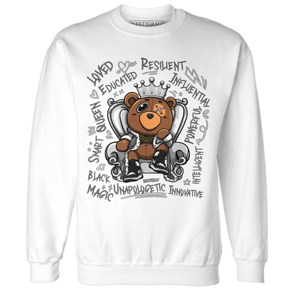 Retro High OG Black White 1s Sweatshirt Match BER Self Definition - NastyJamz