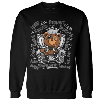 Retro High OG Black White 1s Sweatshirt Match BER Self Definition - NastyJamz