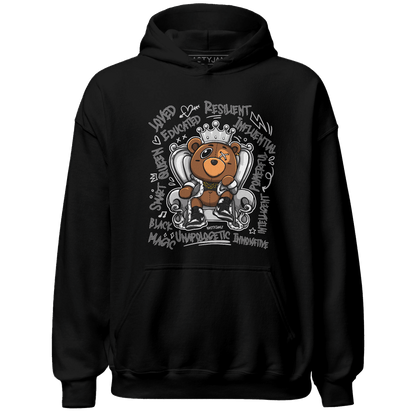 Retro High OG Black White 1s Hoodie Match BER Self Definition - NastyJamz