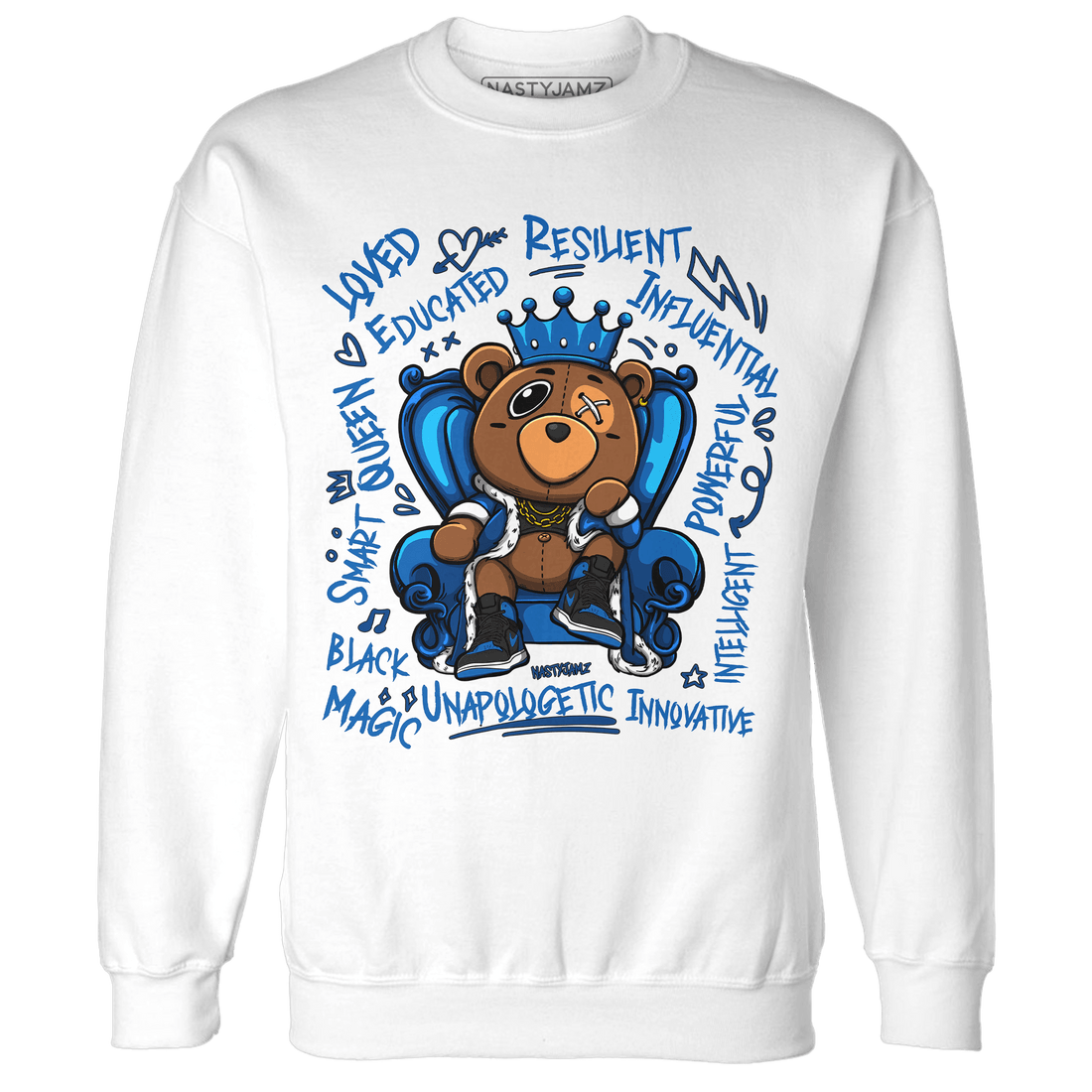 Royal Reimagined 1s Sweatshirt Match BER Self Definition - NastyJamz