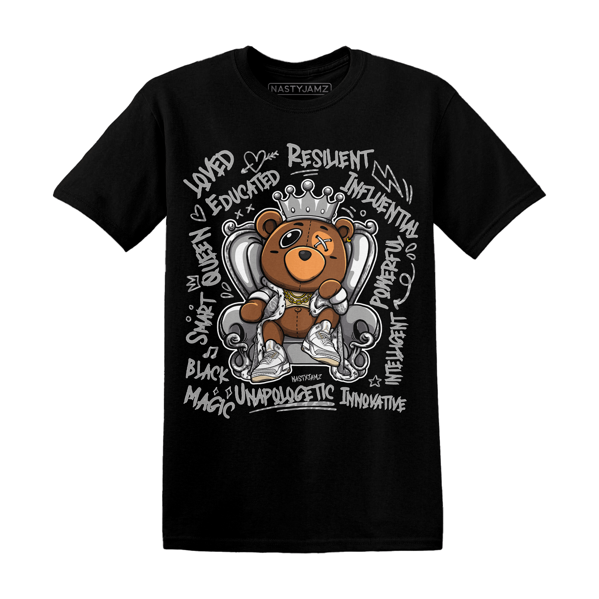 Jordan 3 Craft Ivory T Shirt Match BER Self Definition - NastyJamz