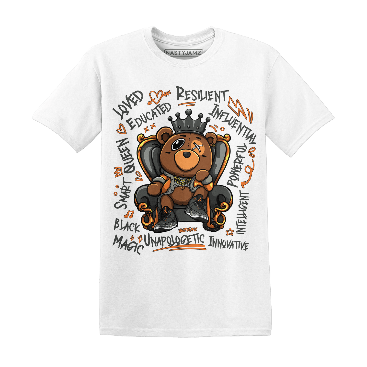 Jordan 3 Fear Pack T Shirt Match BER Self Definition - NastyJamz