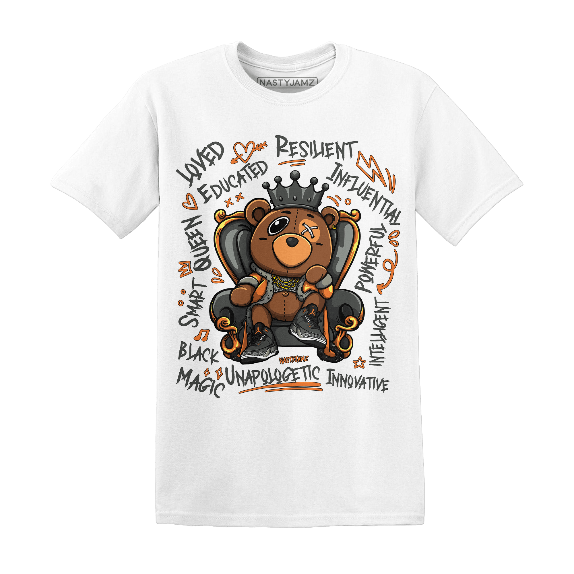 Jordan 3 Fear Pack T Shirt Match BER Self Definition - NastyJamz