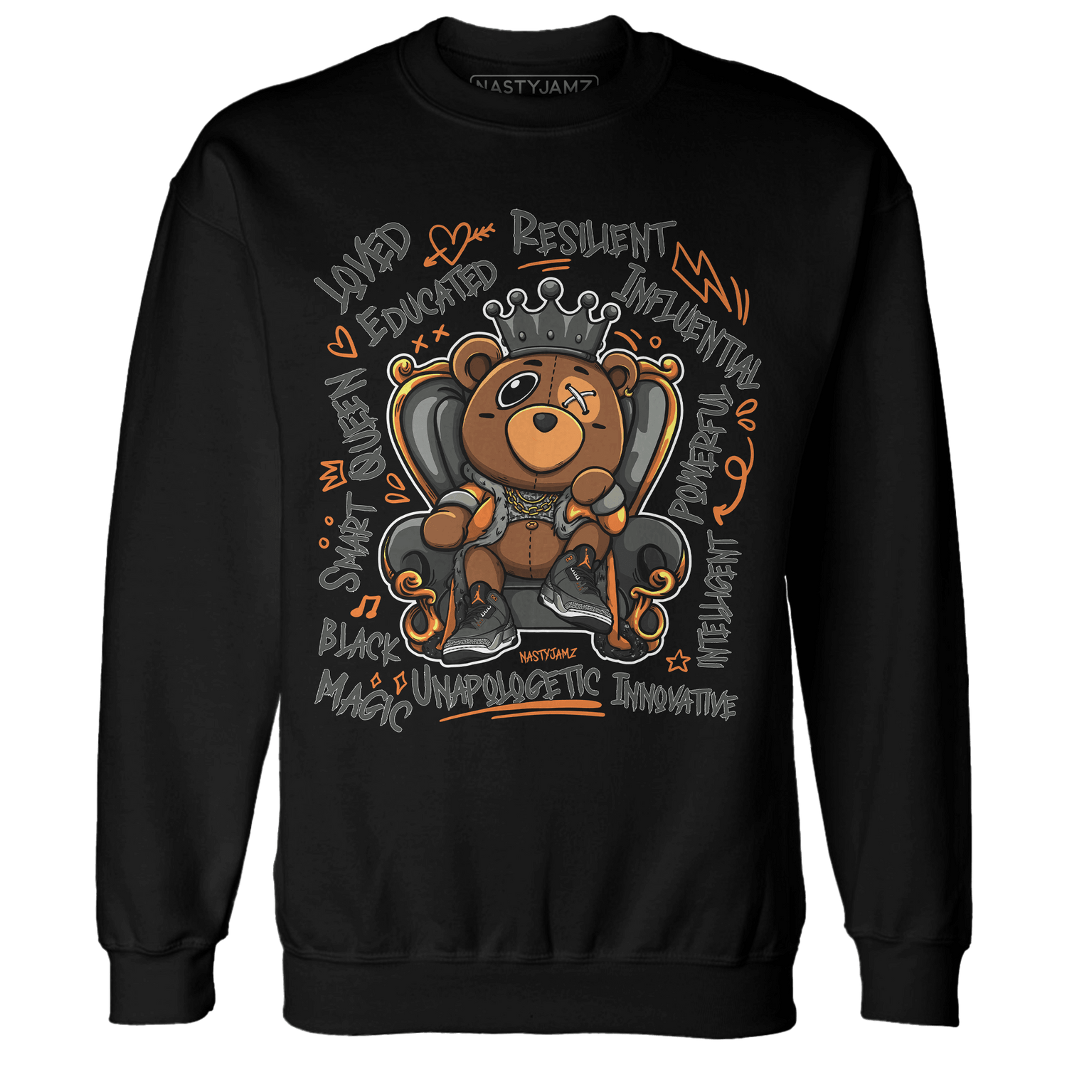 Fear Pack 3s Sweatshirt Match BER Self Definition - NastyJamz