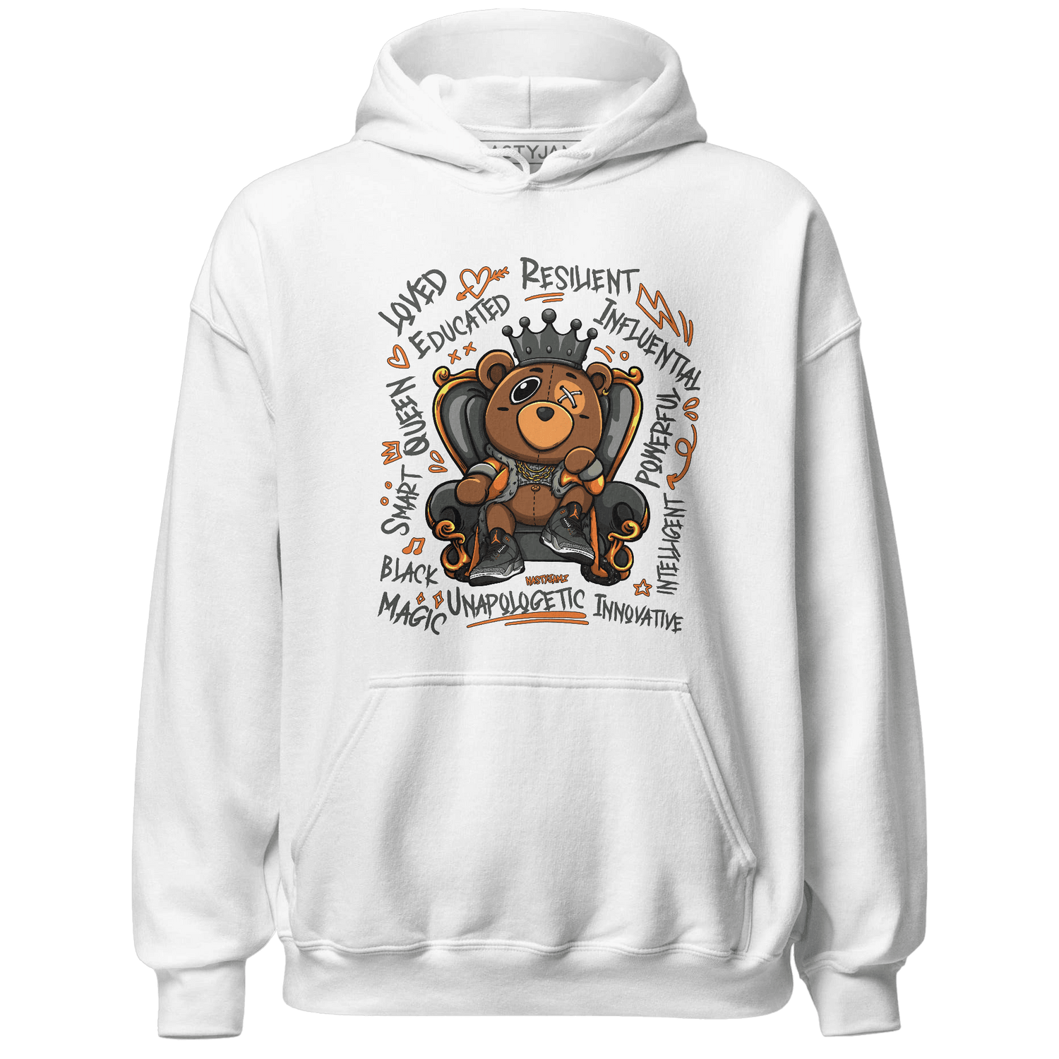 Fear Pack 3s Hoodie Match BER Self Definition - NastyJamz