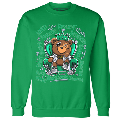 Lucky Green 5s Sweatshirt Match BER Self Definition - NastyJamz