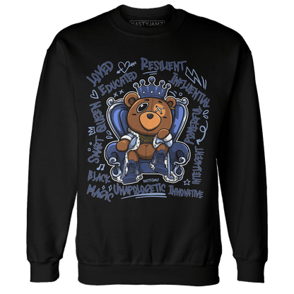 Midnight Navy 5s Sweatshirt Match BER Self Definition - NastyJamz