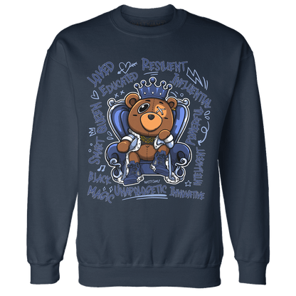 Midnight Navy 5s Sweatshirt Match BER Self Definition - NastyJamz