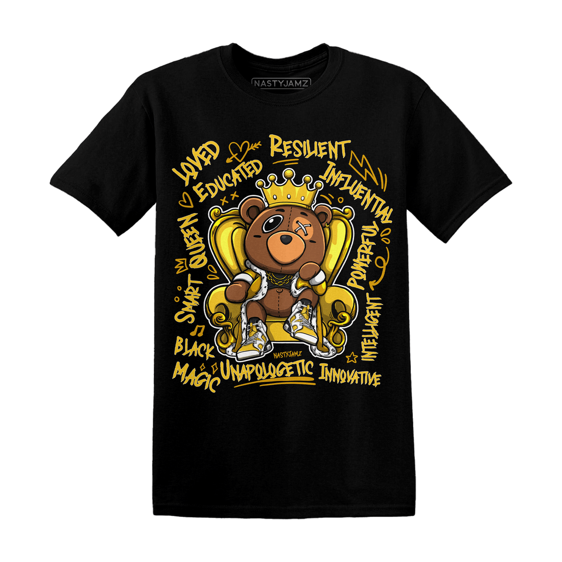 Jordan 6 Yellow Ochre T Shirt Match BER Self Definition - NastyJamz
